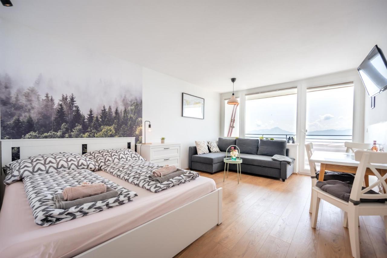 Mooki Mountain & Pool Gerlitzen Apartment Kanzelhohe 외부 사진